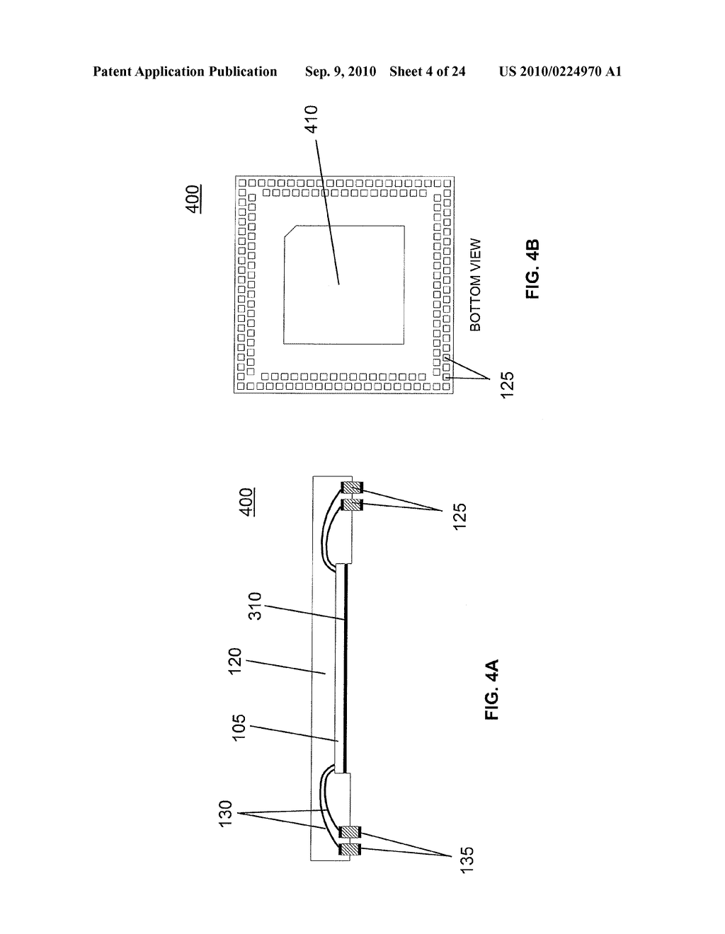 LEADLESS INTEGRATED CIRCUIT PACKAGE HAVING STANDOFF CONTACTS AND DIE ATTACH PAD - diagram, schematic, and image 05