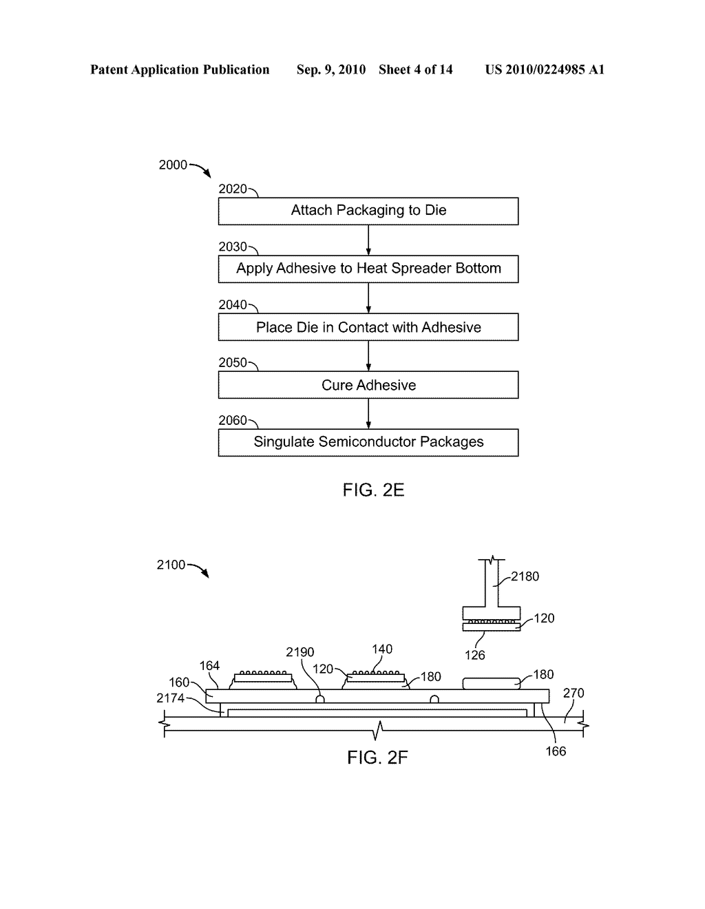 Chip-Scale Packaging with Protective Heat Spreader - diagram, schematic, and image 05