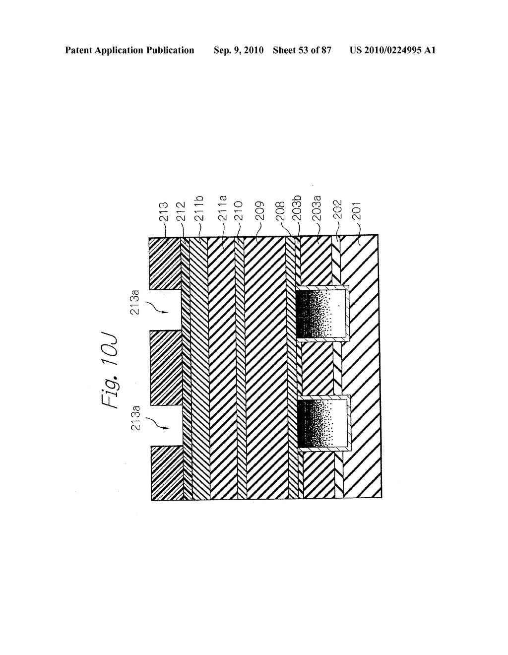 SEMICONDUCTOR DEVICE HAVING SILICON-DIFFUSED METAL WIRING LAYER AND ITS MANUFACTURING METHOD - diagram, schematic, and image 54