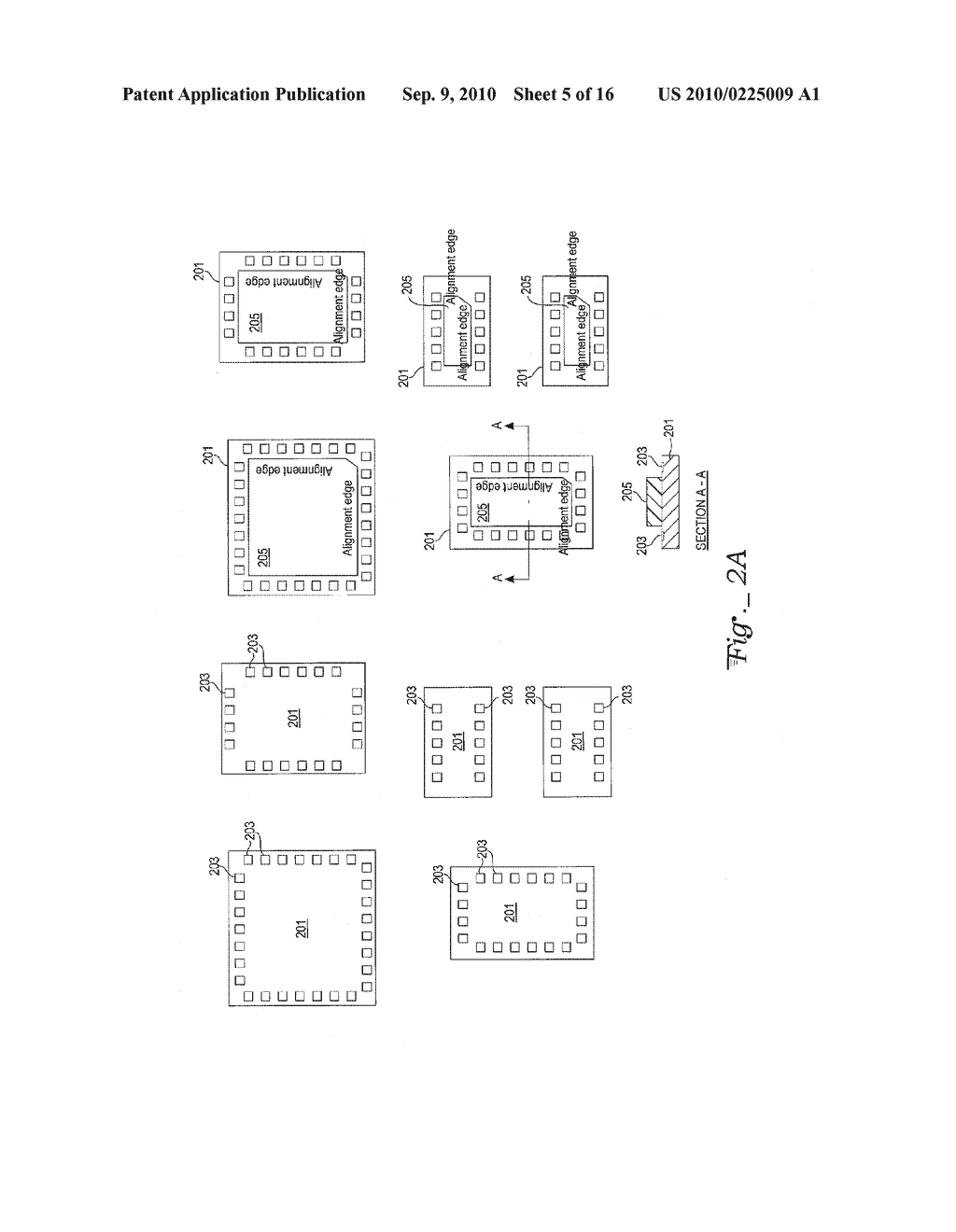 INTEGRATED CIRCUIT ASSEMBLIES WITH ALIGNMENT FEATURES AND DEVICES AND METHODS RELATED THERETO - diagram, schematic, and image 06