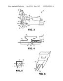 Cable guide system for a mold forming and extruding machine and a method of use diagram and image