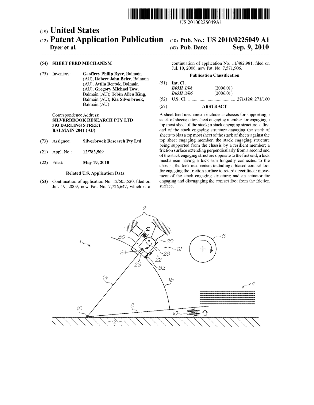 SHEET FEED MECHANISM - diagram, schematic, and image 01