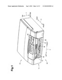 FEEDING DEVICE AND IMAGE RECORDING APPARATUS WITH THE FEEDING DEVICE diagram and image