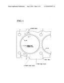 CYLINDER HEAD GASKET diagram and image