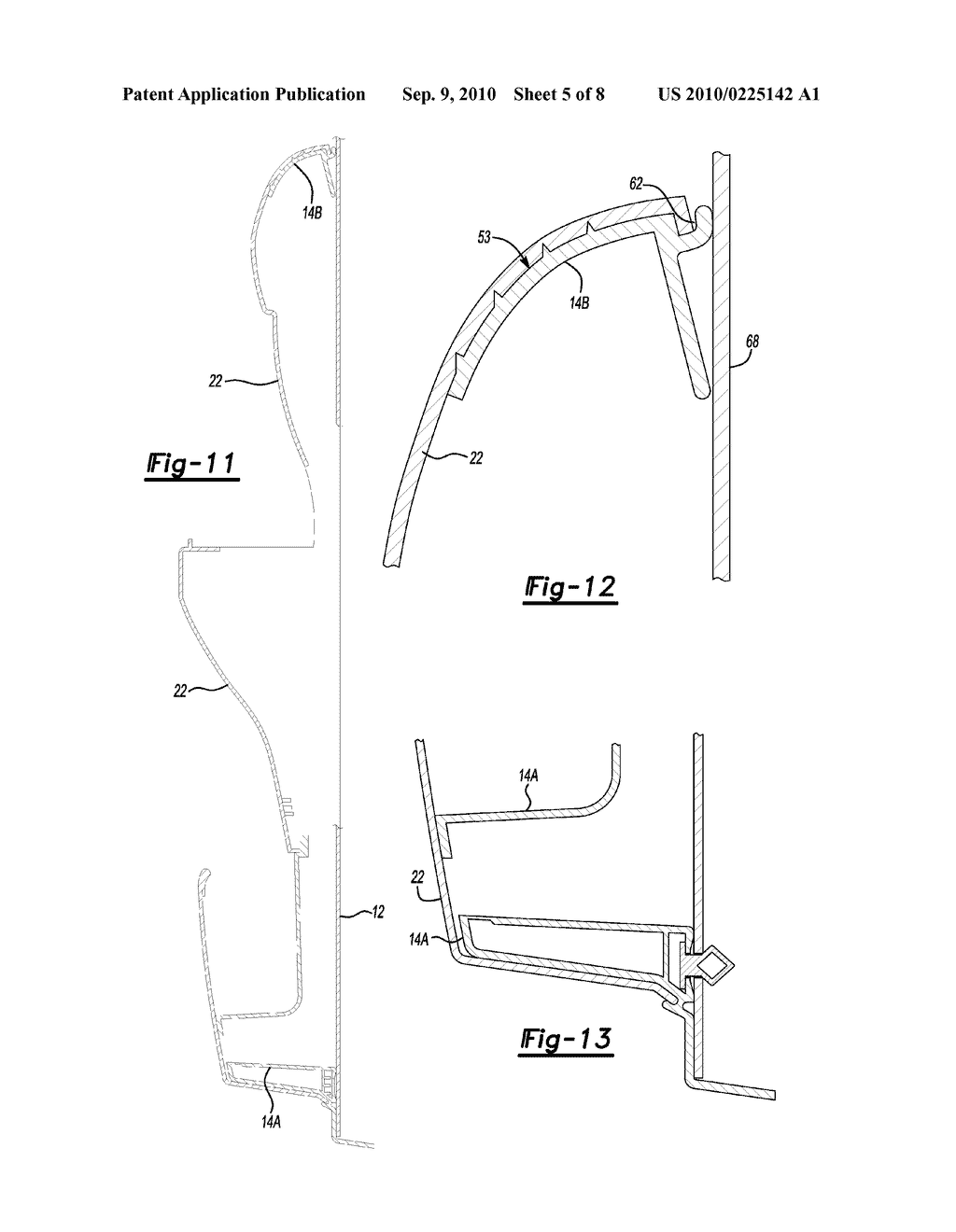 DOOR TRIM PANEL ASSEMBLY AND METHOD - diagram, schematic, and image 06