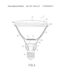 LIGHT EMITTING ELEMENT LAMP AND LIGHTING EQUIPMENT diagram and image