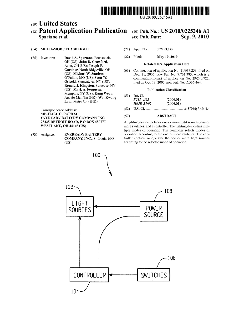 Multi-Mode Flashlight - diagram, schematic, and image 01