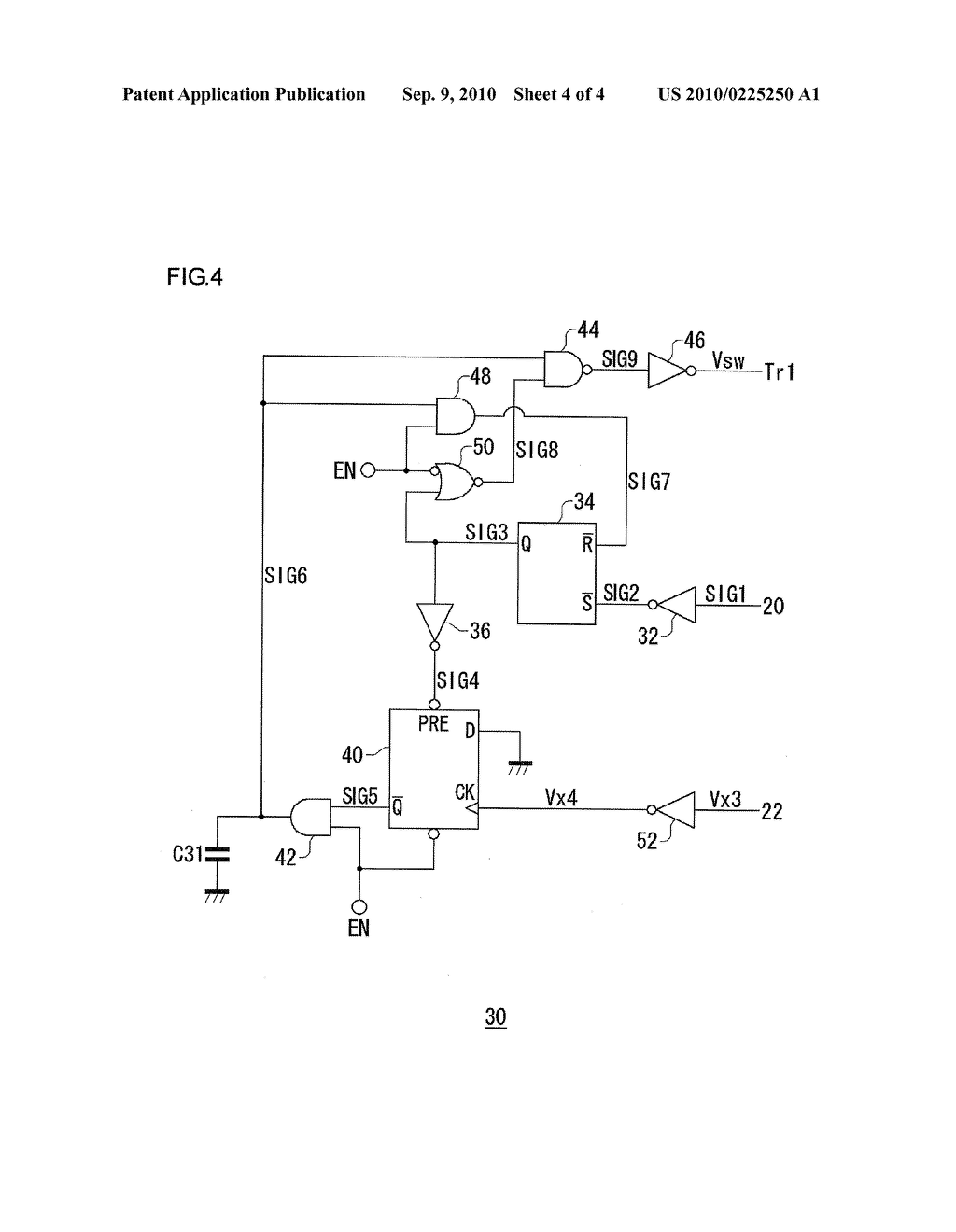 DRIVE CIRCUIT OF DC/DC CONVERTER, LIGHT EMITTING APPARATUS AND ELECTRONIC DEVICE USING THE SAME - diagram, schematic, and image 05