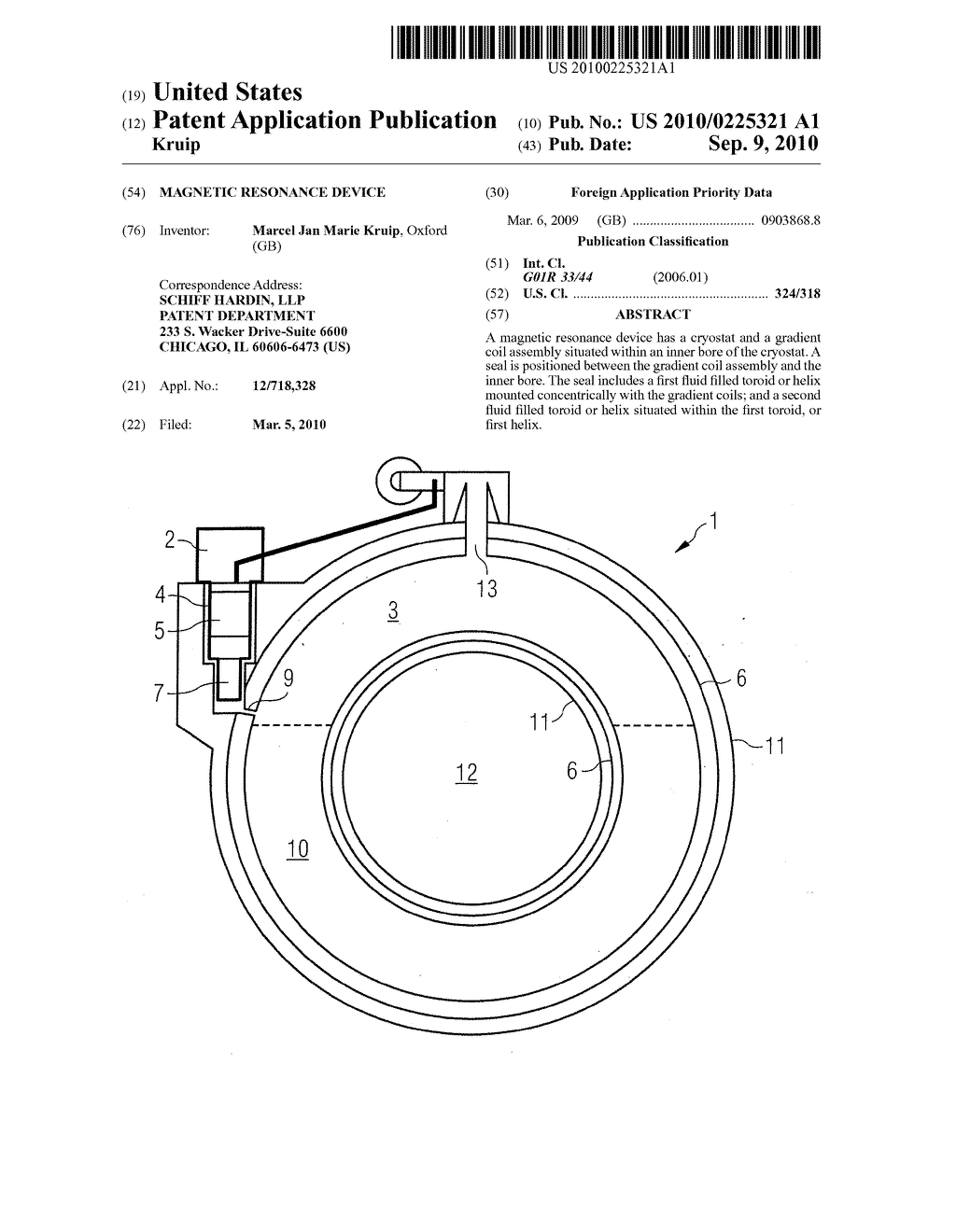 MAGNETIC RESONANCE DEVICE - diagram, schematic, and image 01