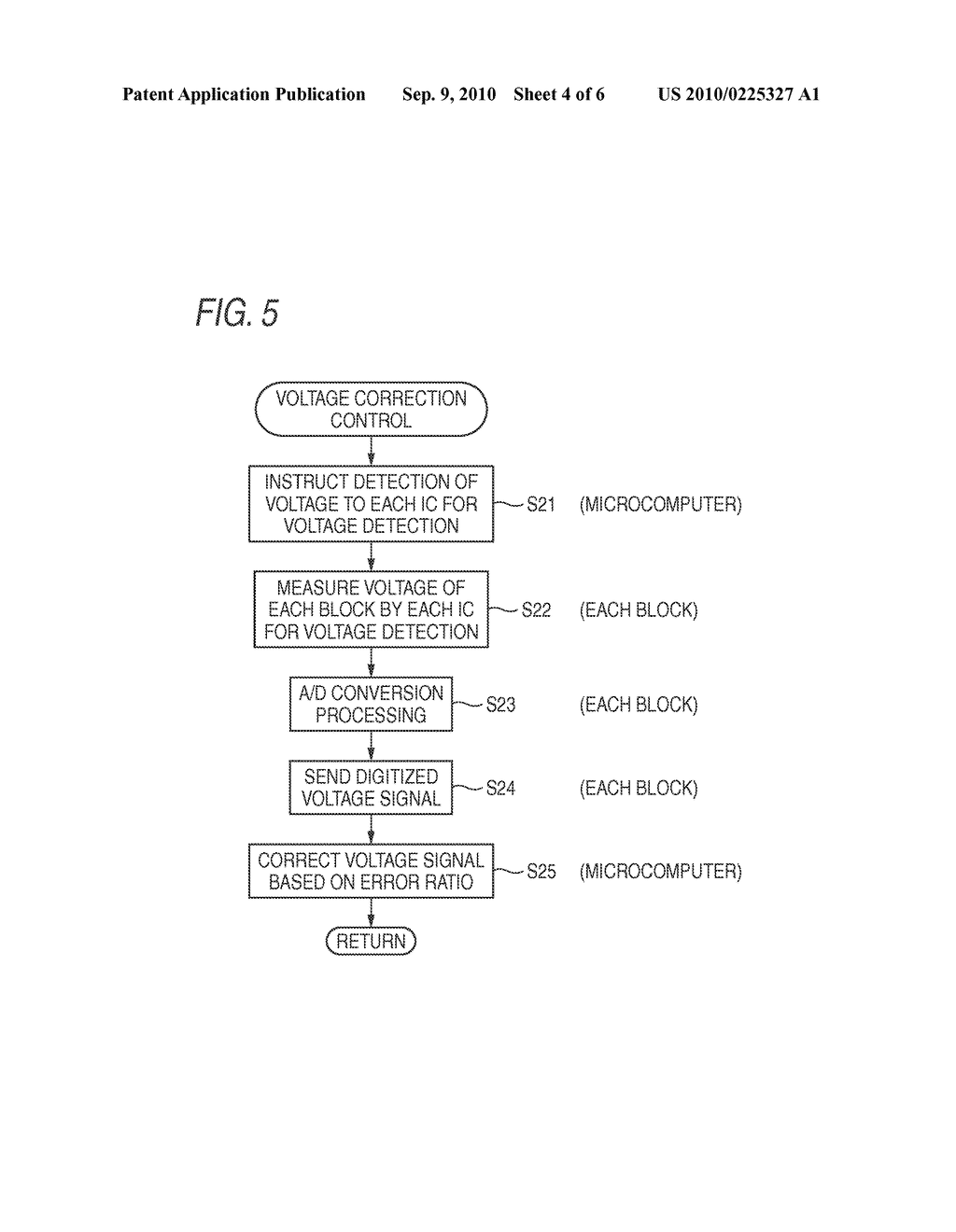 VOLTAGE MEASURING APPARATUS OF ASSEMBLED BATTERY - diagram, schematic, and image 05