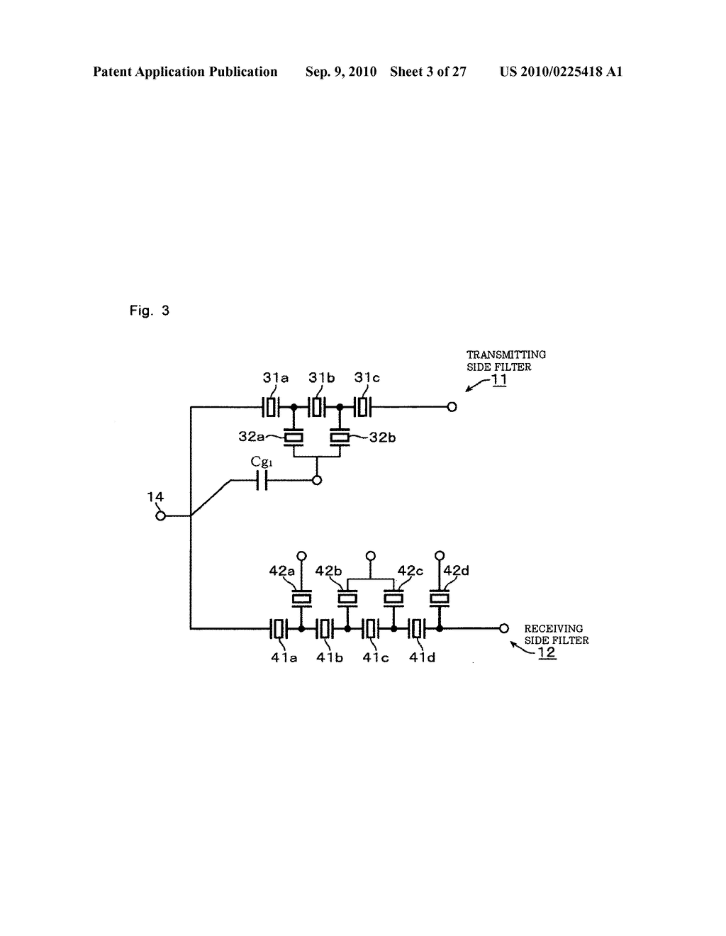 Low band side filter of duplexer, high band side filter of duplexer, and duplexer - diagram, schematic, and image 04