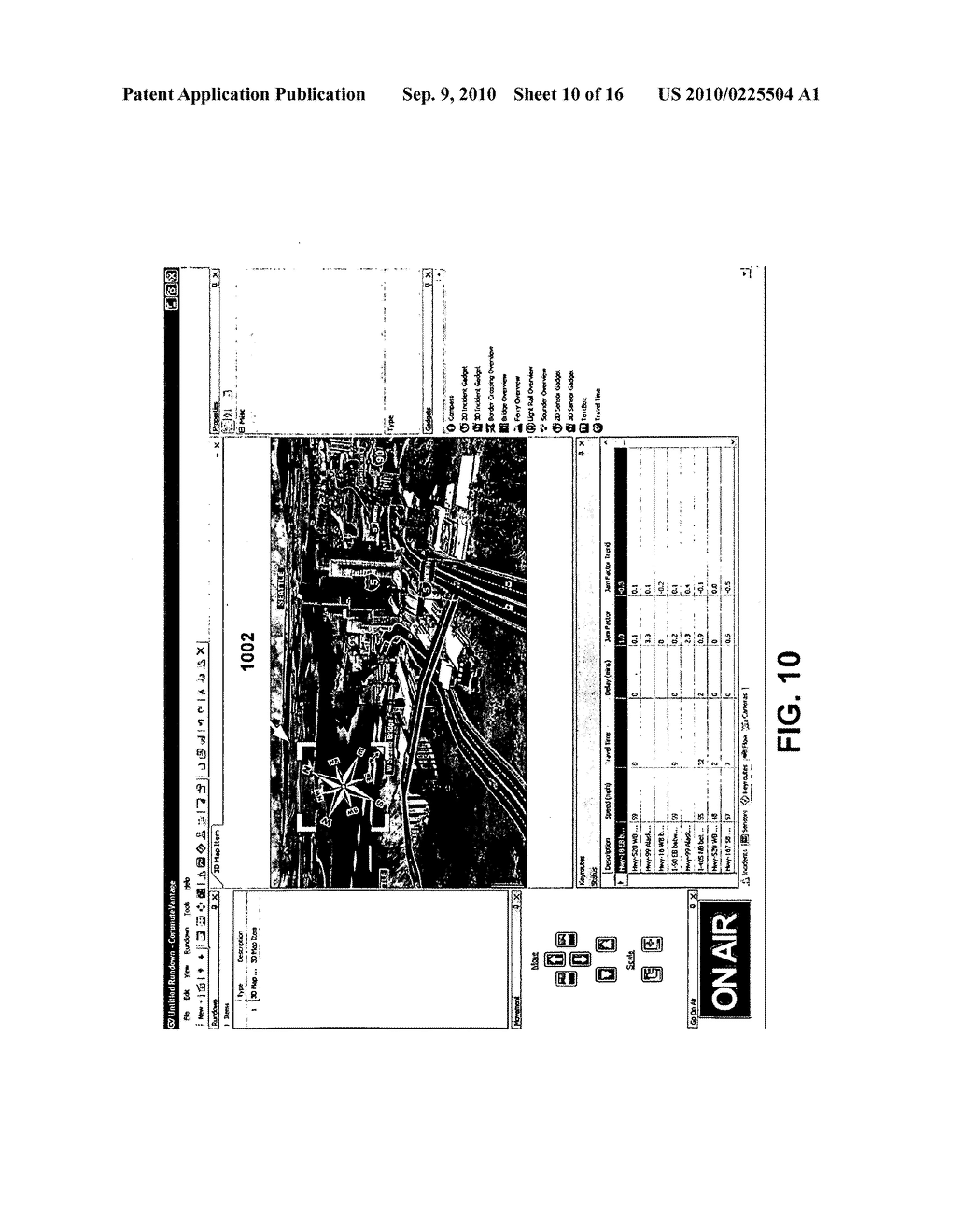 Method and System for Adding Gadgets to a Traffic Report - diagram, schematic, and image 11