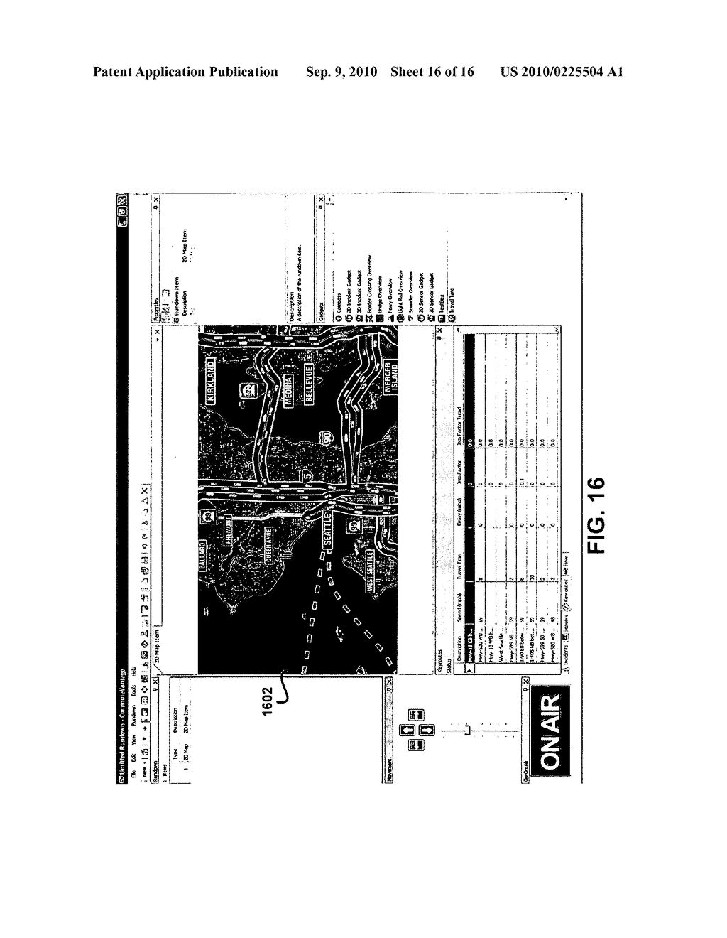 Method and System for Adding Gadgets to a Traffic Report - diagram, schematic, and image 17