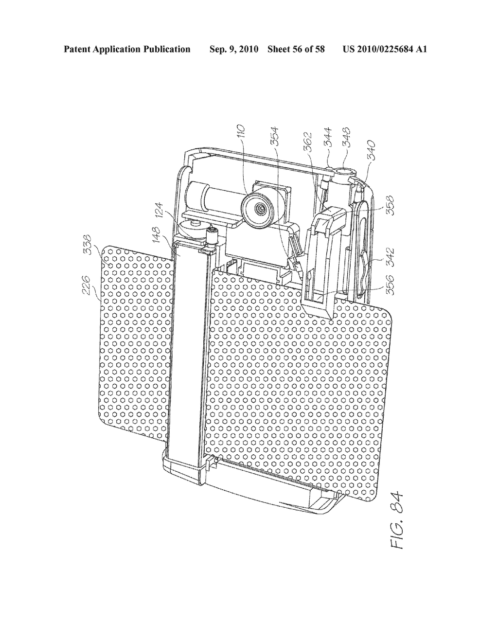 DRIVE MECHANISM OF A PRINTER INTERNAL TO A MOBILE PHONE - diagram, schematic, and image 57