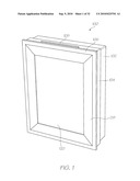 WALL MOUNTABLE PRINTER HAVING HIDDEN PRINT ENGINE diagram and image