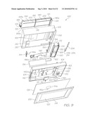 WALL MOUNTABLE PRINTER HAVING HIDDEN PRINT ENGINE diagram and image