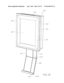 WALL MOUNTABLE PRINTER HAVING HIDDEN PRINT ENGINE diagram and image