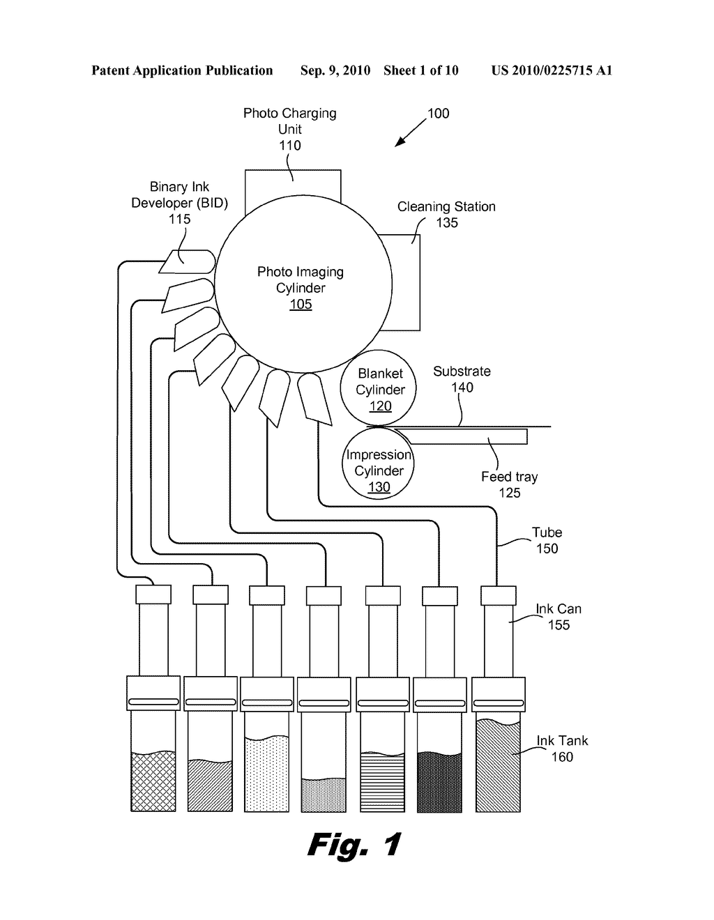 AUTOMATIC CLEANING IN A LIQUID INK PRINTING SYSTEM - diagram, schematic, and image 02