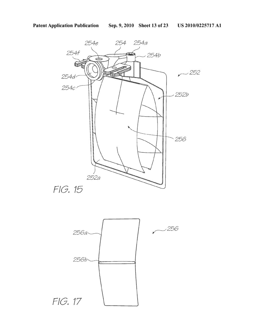 PRINTHEAD CARTRIDGE WITH COLLAPSIBLE INK BAGS - diagram, schematic, and image 14