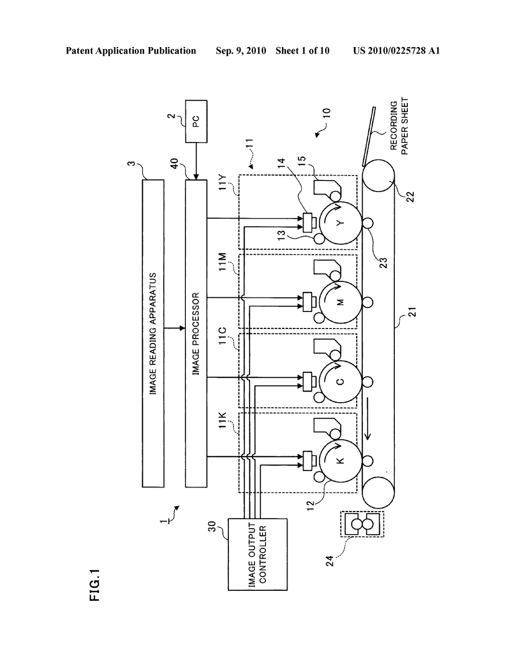 LIGHT-EMITTING DEVICE, PRINT HEAD AND IMAGE FORMING APPARATUS - diagram, schematic, and image 02