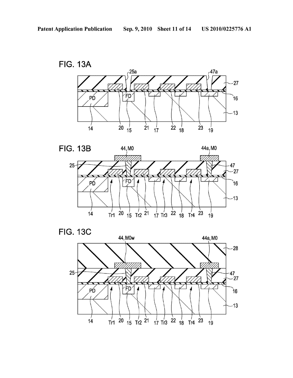 SOLID-STATE IMAGING DEVICE, FABRICATION METHOD FOR THE SAME, AND ELECTRONIC APPARATUS - diagram, schematic, and image 12