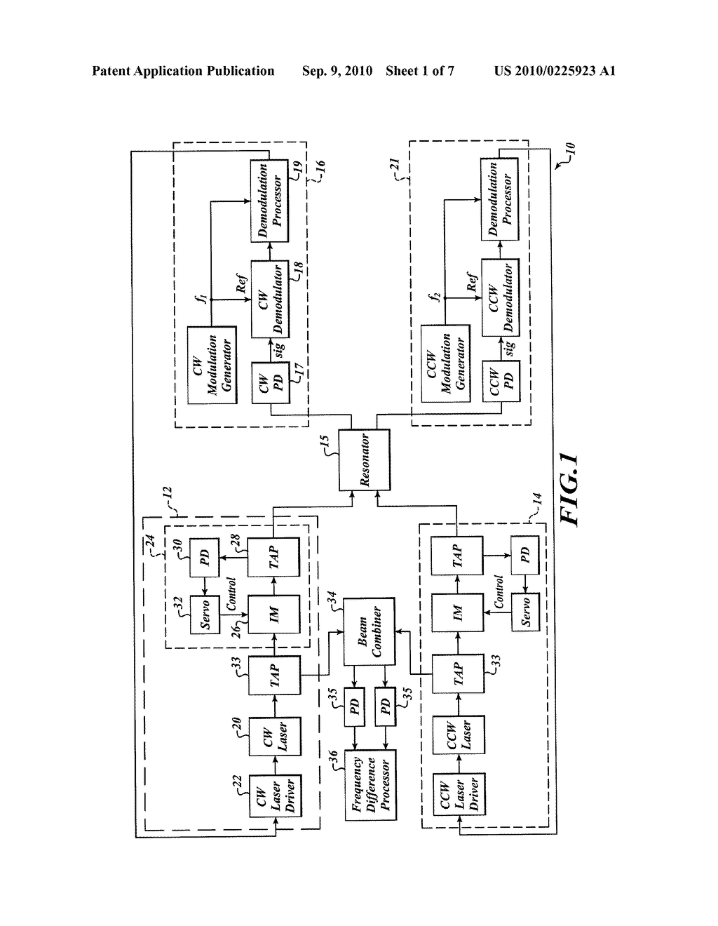 RESIDUAL INTENSITY MODULATION (RIM) CONTROL LOOP IN A RESONATOR FIBER-OPTIC GYROSCOPE (RFOG) - diagram, schematic, and image 02