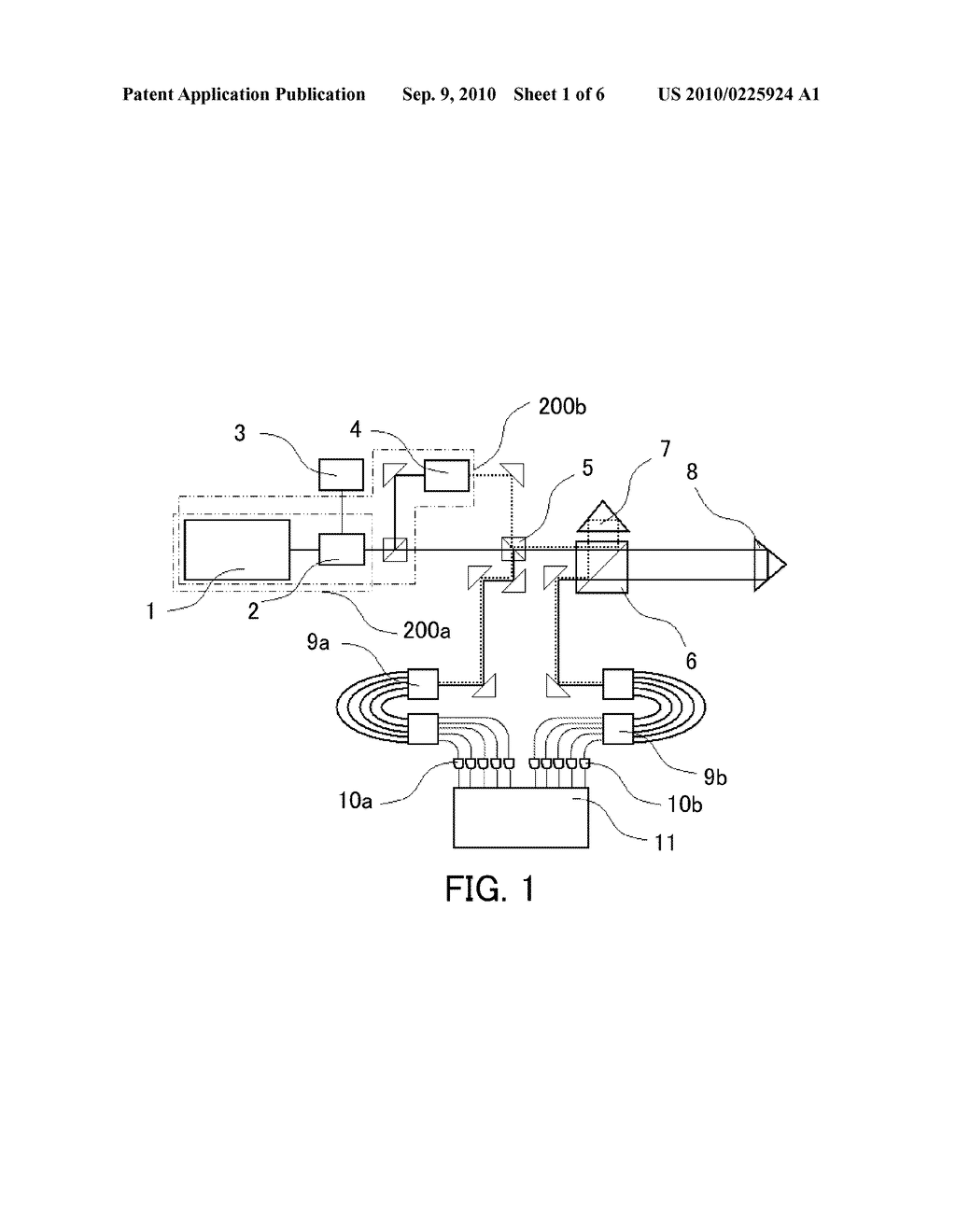 OPTICAL INTERFERENCE MEASURING APPARATUS - diagram, schematic, and image 02