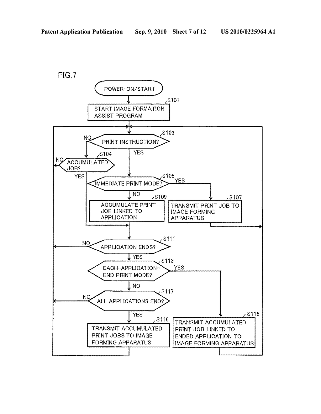 IMAGE FORMING SYSTEM FOR PERFORMING PRINT PROCESSING ACCORDING TO APPROPRIATE TIMING - diagram, schematic, and image 08