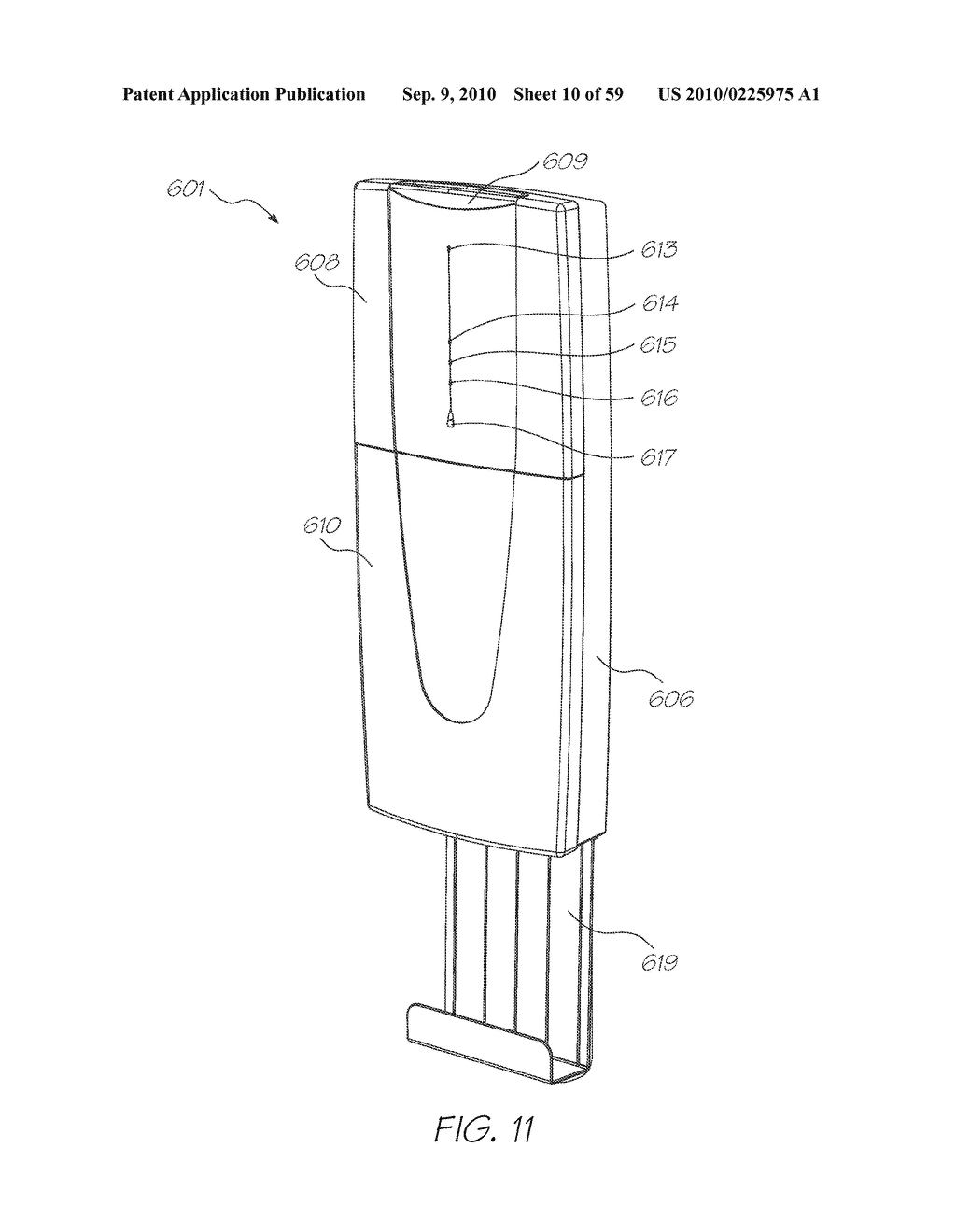 PRINTER FOR GENERATING AND PRINTING CODED TAGS - diagram, schematic, and image 11