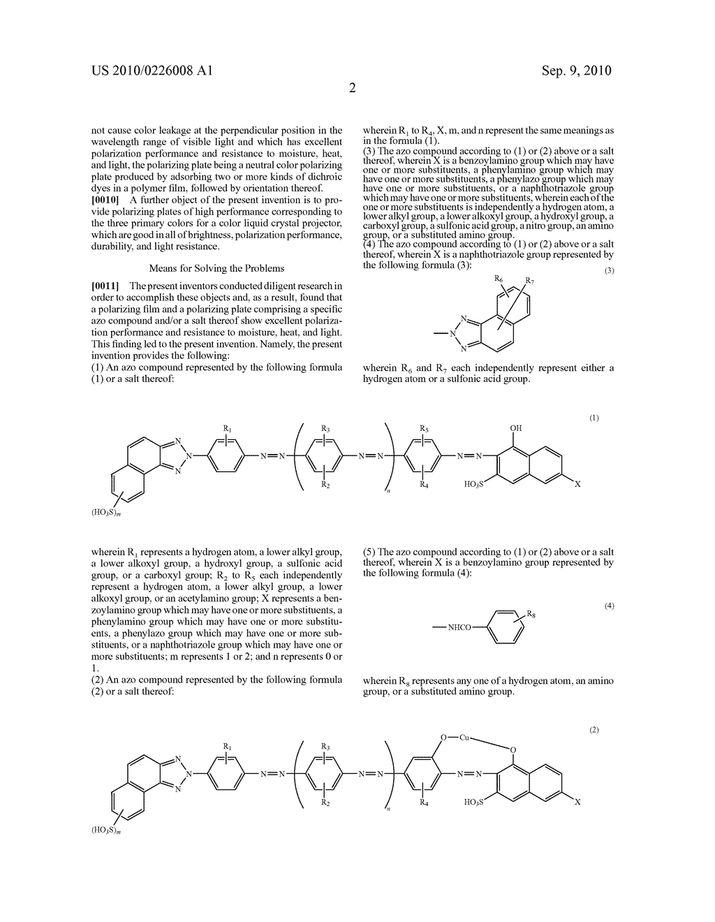 Azo Compound, And Dye-Containing Polarizing Film Comprising The Same - diagram, schematic, and image 03