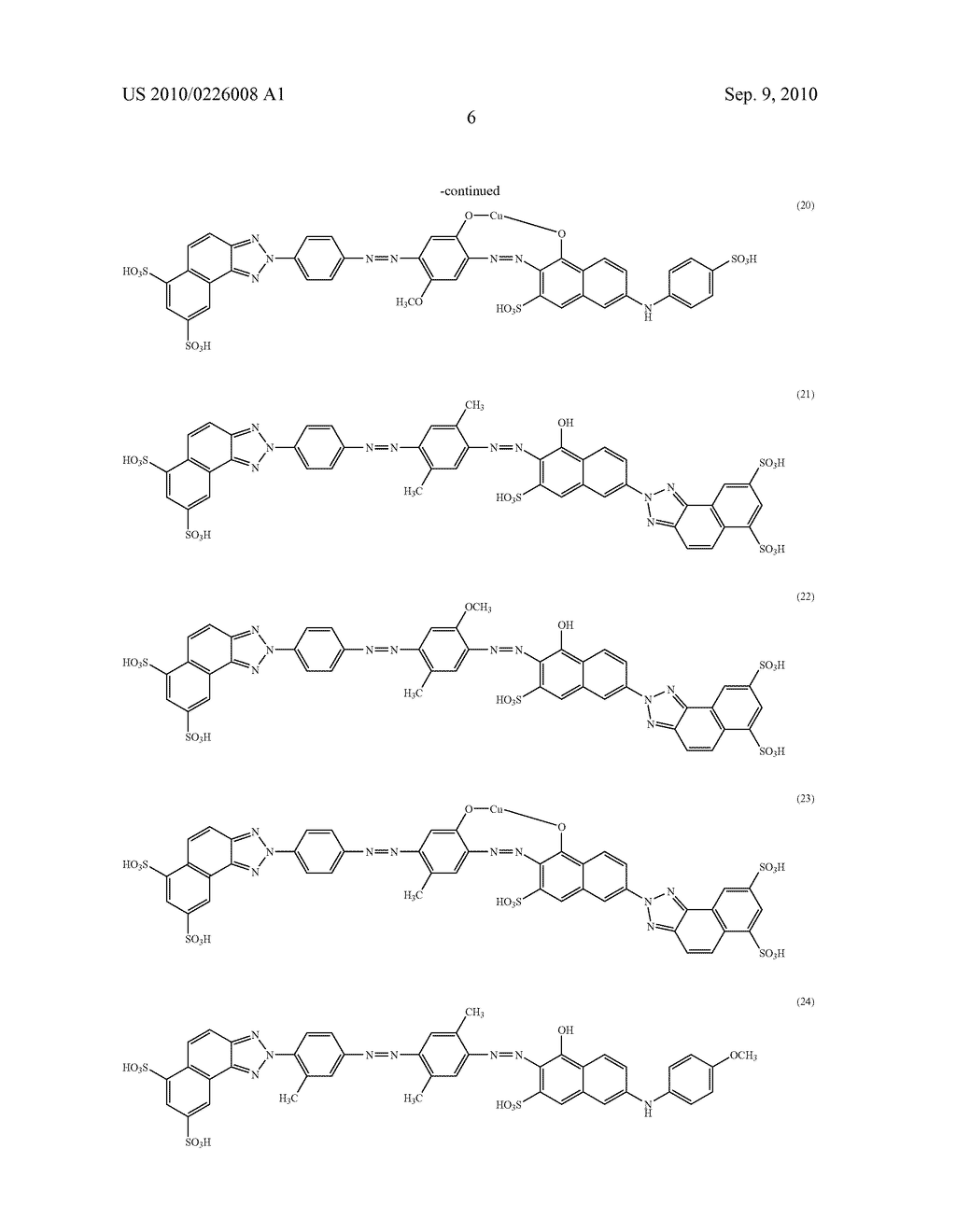 Azo Compound, And Dye-Containing Polarizing Film Comprising The Same - diagram, schematic, and image 07