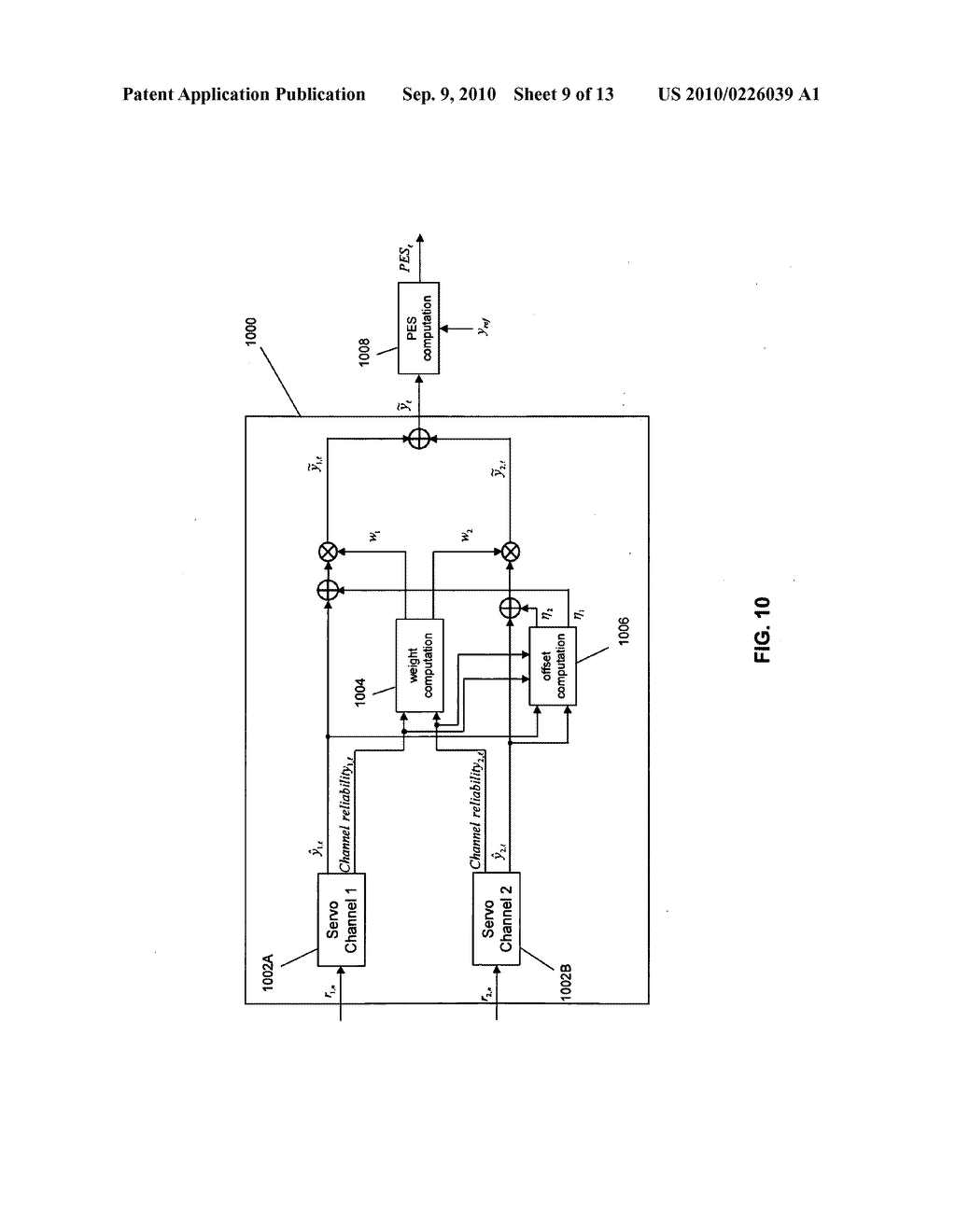 COMBINING INFORMATION FROM PARALLEL SERVO CHANNELS - diagram, schematic, and image 10