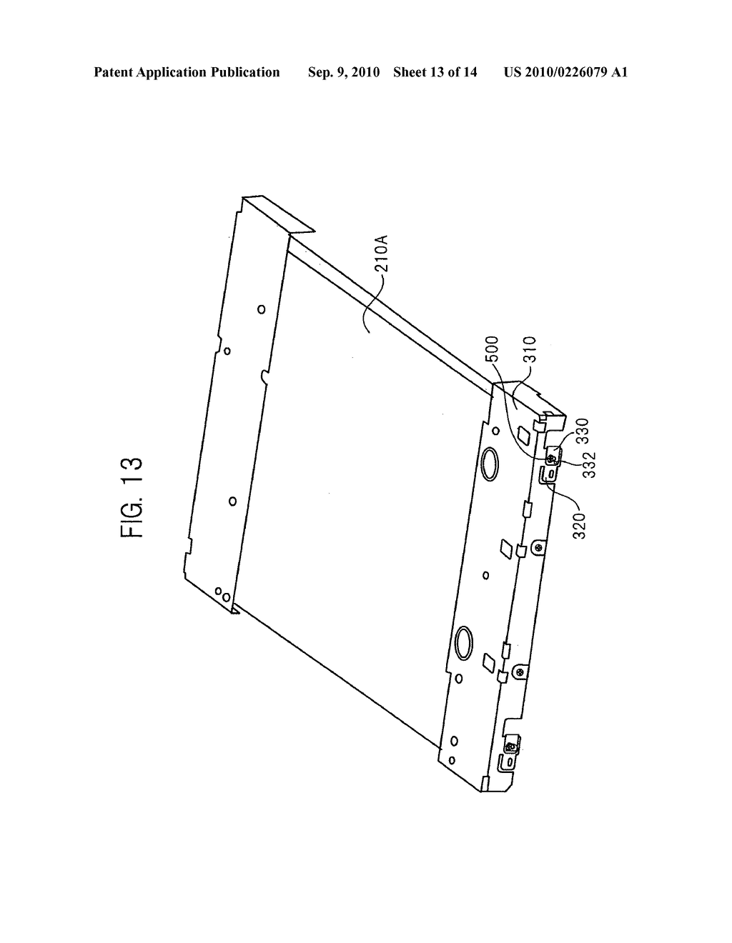 Metal plate member, information display apparatus and panel unit manufacturing method - diagram, schematic, and image 14