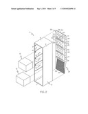 TEMPERATURE CONTROL SYSTEM FOR AN ELECTRONIC DEVICE CABINET diagram and image