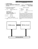 Programming methods for phase-change memory diagram and image