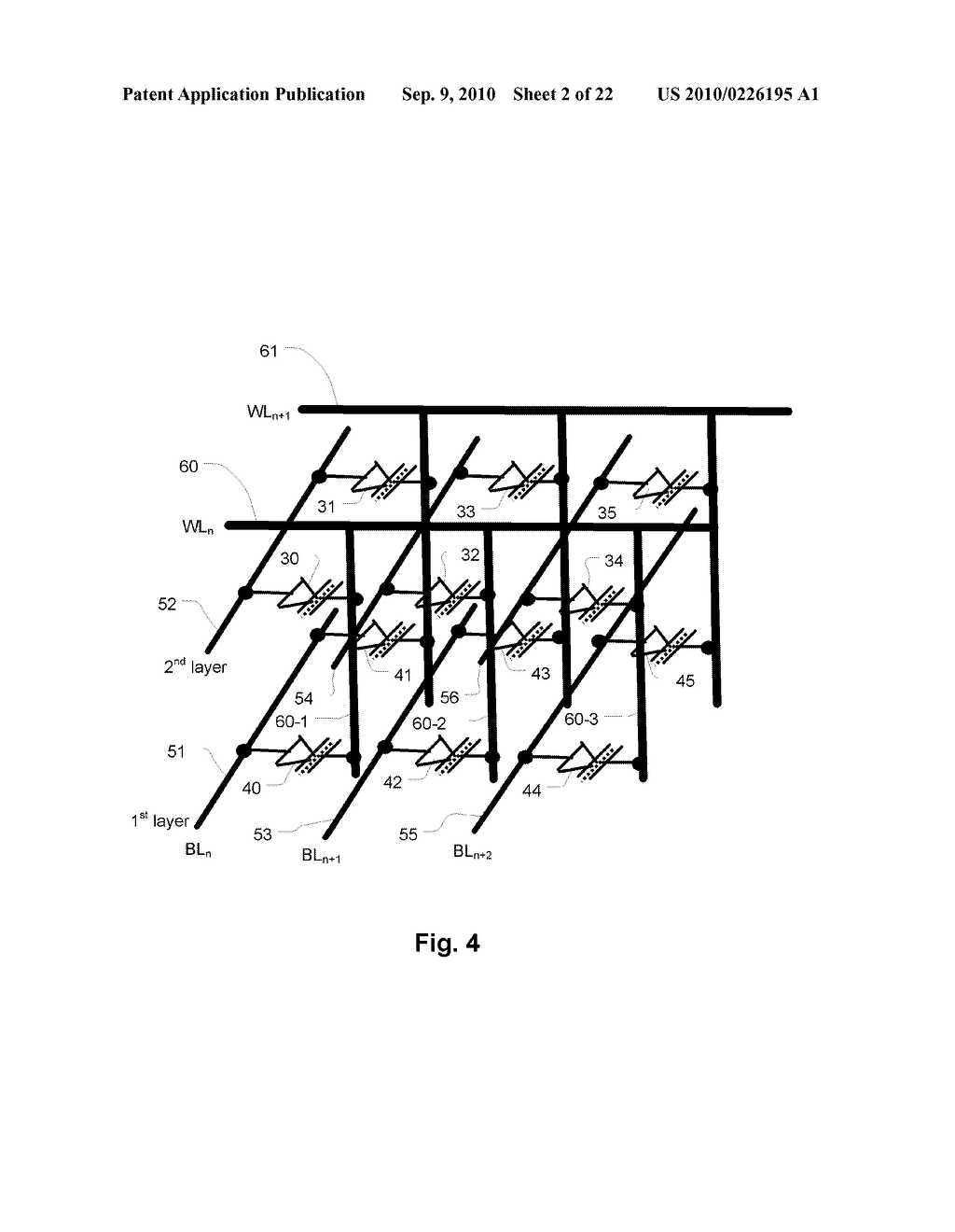 INTEGRATED CIRCUIT SELF ALIGNED 3D MEMORY ARRAY AND MANUFACTURING METHOD - diagram, schematic, and image 03