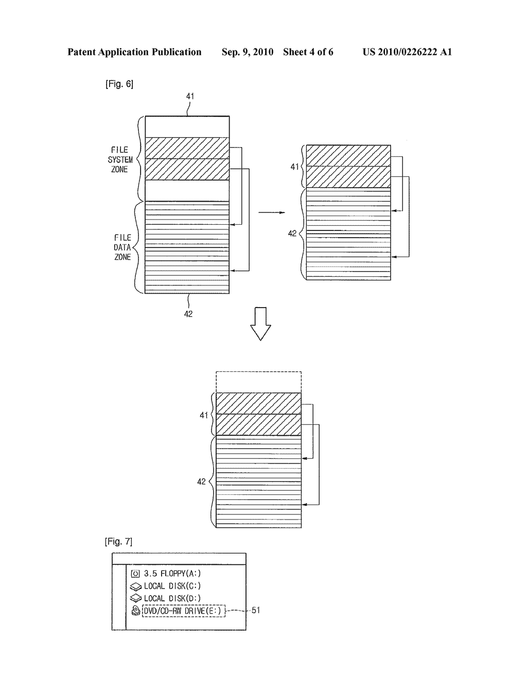 METHOD FOR EMULATING OPTICAL DISK, OPTICAL DISK DRIVE USING THE SAME, AND OPTICAL DISK INCLUDING SECURITY ZONE - diagram, schematic, and image 05