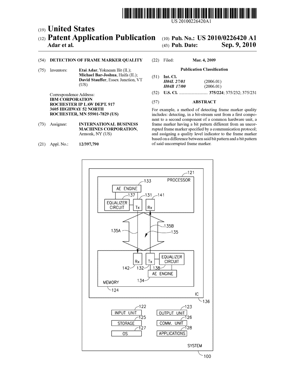 Detection of Frame Marker Quality - diagram, schematic, and image 01