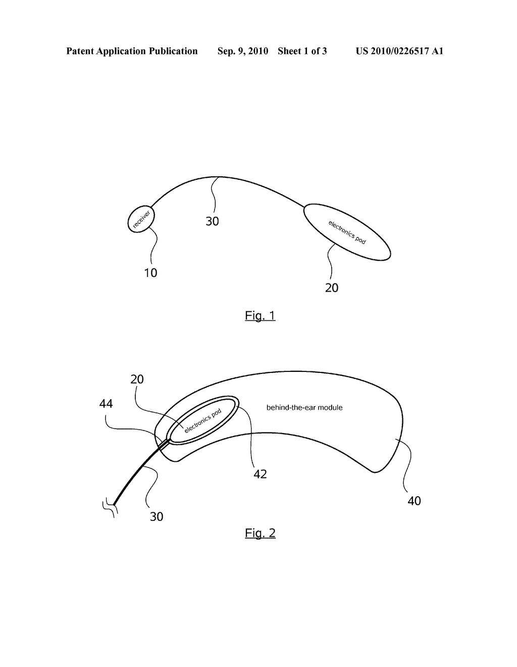 Behind-the-Ear Accessory Module for a Helix Hearing Instrument - diagram, schematic, and image 02