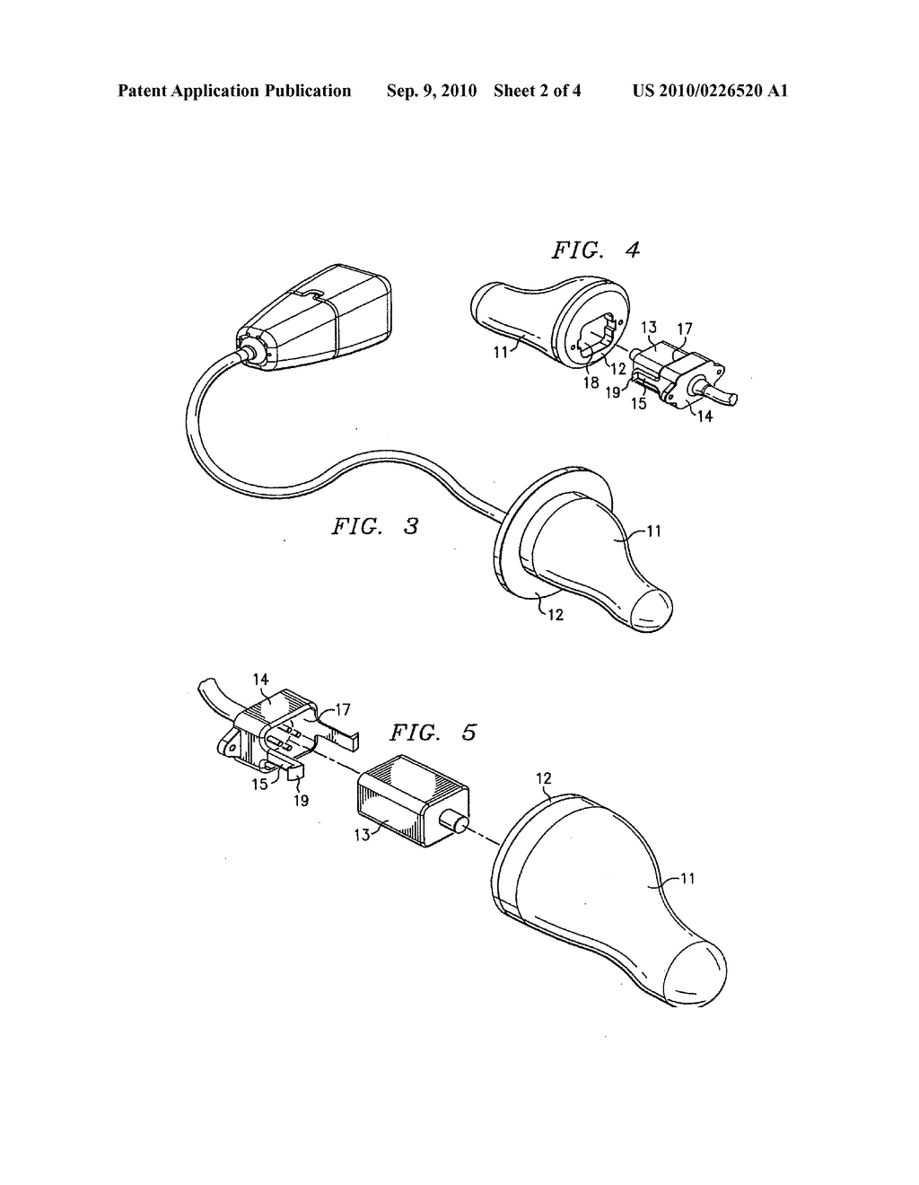 BTE/CIC Auditory Device and Modular Connector System Therefor - diagram, schematic, and image 03