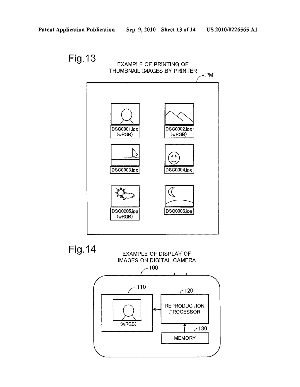 IMAGE REPRODUCTION USING A PARTICULAR COLOR SPACE - diagram, schematic, and image 14