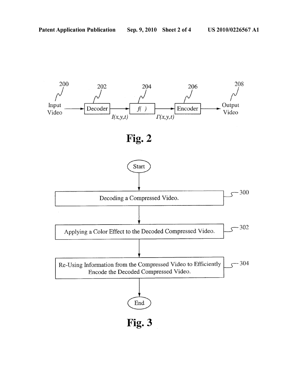 COLOR EFFECTS FOR COMPRESSED DIGITAL VIDEO - diagram, schematic, and image 03