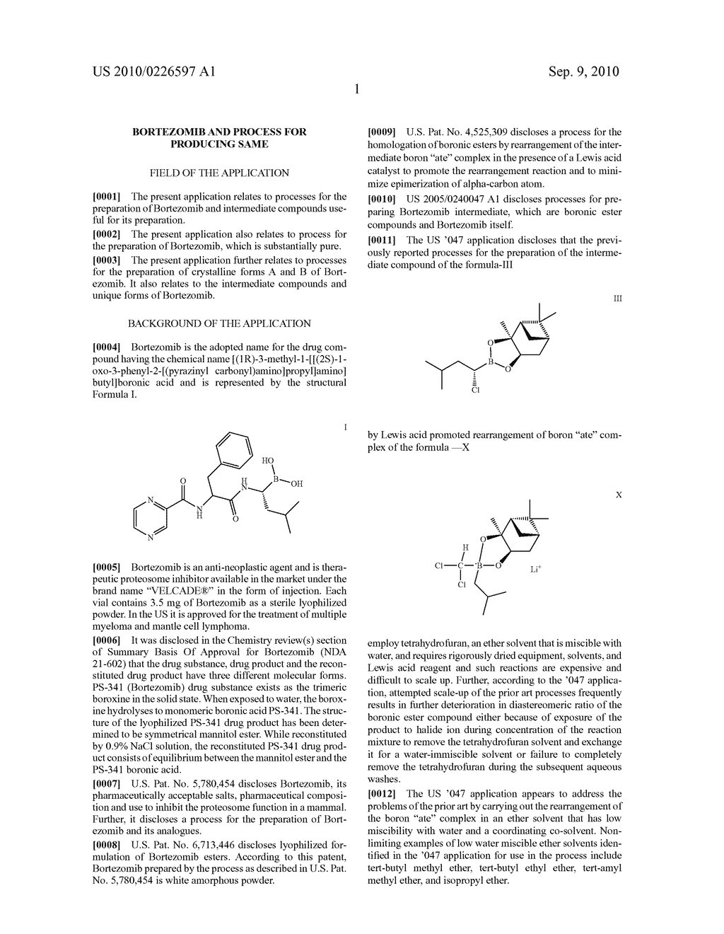 BORTEZOMIB AND PROCESS FOR PRODUCING SAME - diagram, schematic, and image 12