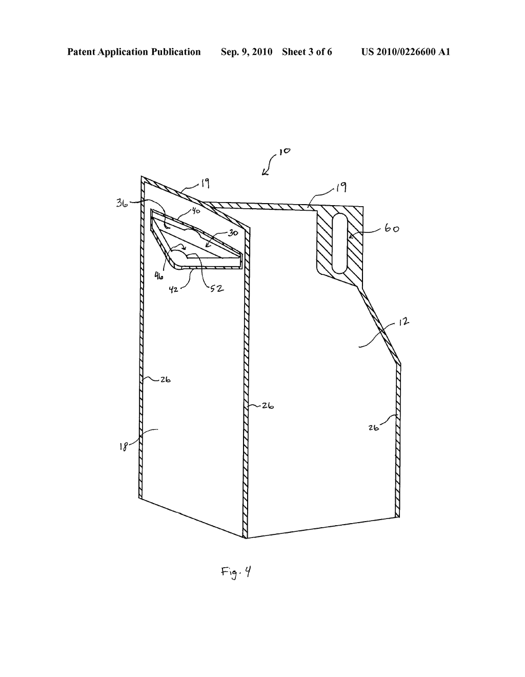 PACKAGE WITH RELEASABLE FILM ACCESS OPENING - diagram, schematic, and image 04