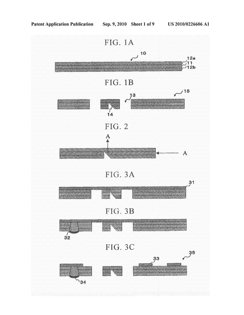 SUBSTRATE FOR MOUNTING AN OPTICAL ELEMENT, OPTICAL CIRCUIT SUBSTRATE, AND SUBSTRATE ON WHICH AN OPTICAL ELEMENT IS MOUNTED - diagram, schematic, and image 02