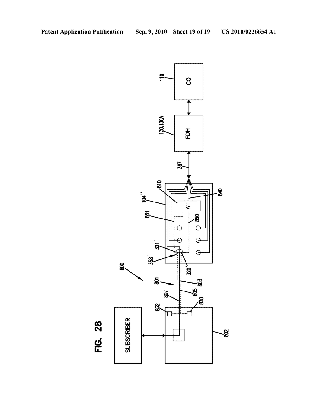 Methods, Systems and Devices for Integrating Wireless Technology into a Fiber Optic Network - diagram, schematic, and image 20