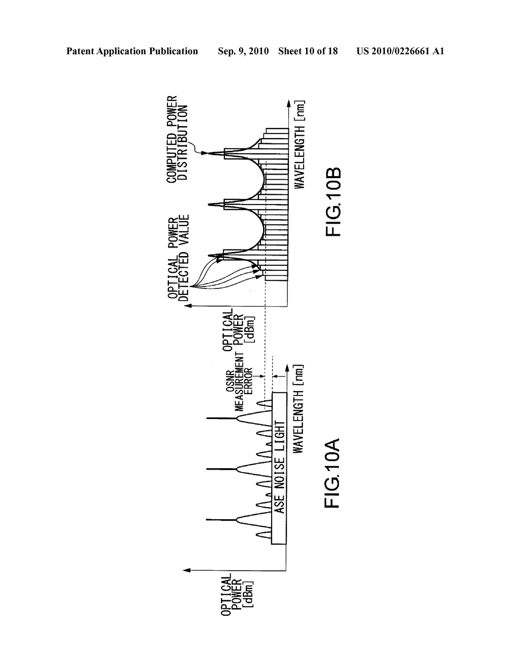 WAVELENGTH DIVISION MULTIPLEXING TRANSMISSION SYSTEM AND APPARATUS AND OPTICAL SIGNAL NOISE RATIO CALCULATION METHOD - diagram, schematic, and image 11