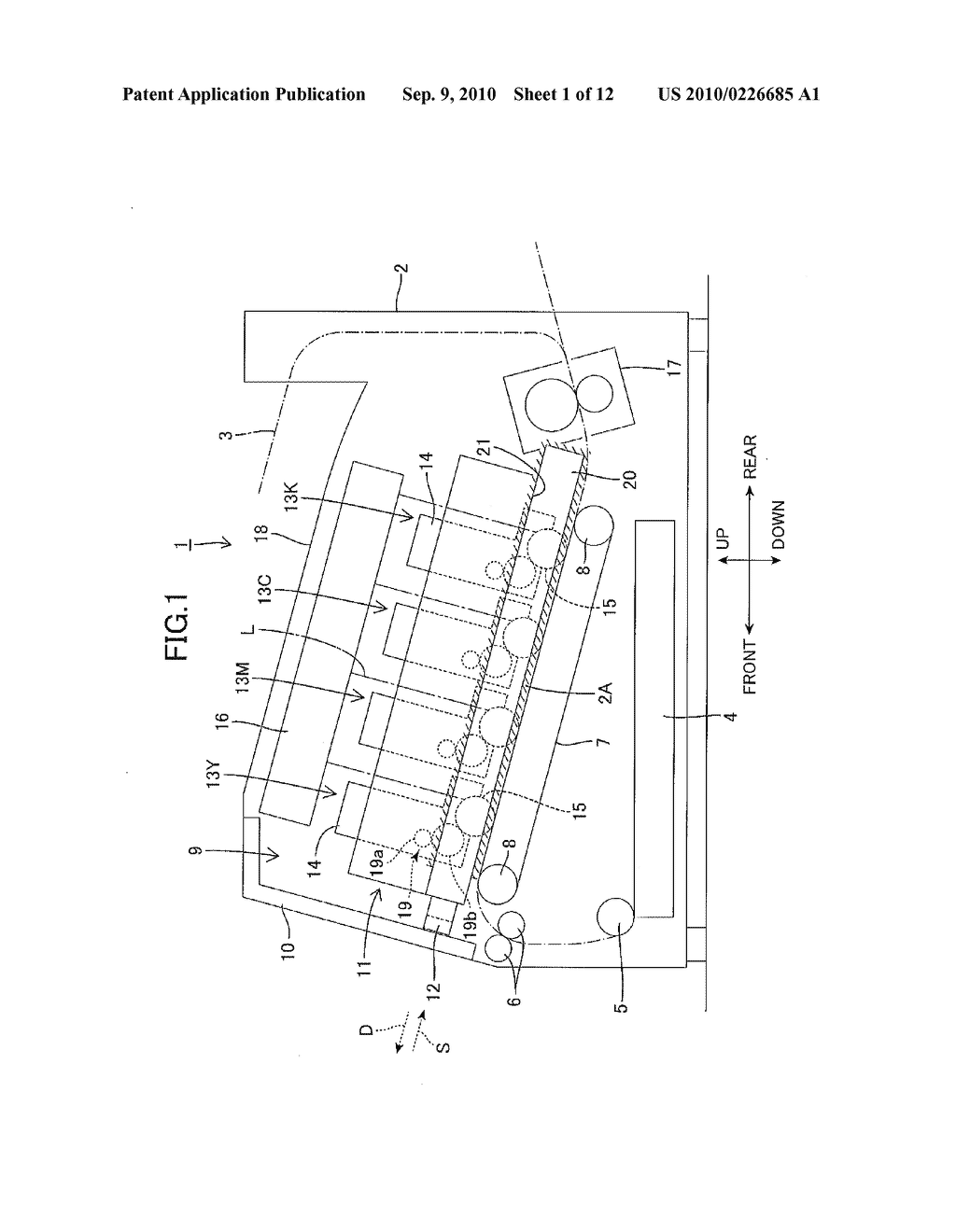 Image Forming Device With Holding Unit Engagement Mechanism - diagram, schematic, and image 02