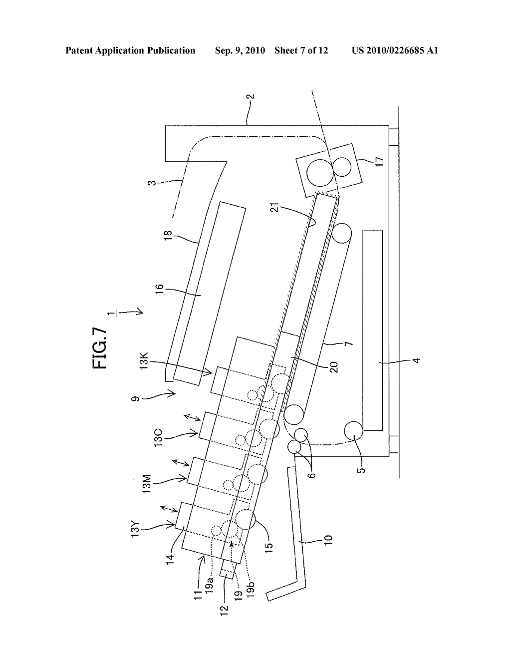 Image Forming Device With Holding Unit Engagement Mechanism - diagram, schematic, and image 08