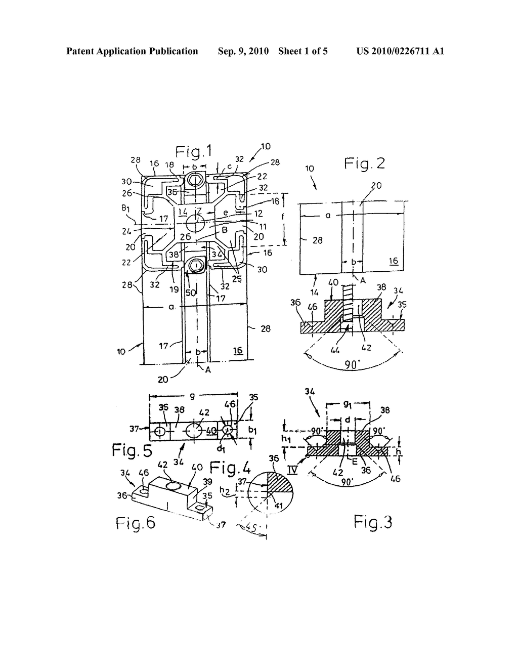 JOINING DEVICE FOR TWO BAR-TYPE HOLLOW PROFILED MEMBERS, AND METHOD FOR THE PRODUCTION THEREOF - diagram, schematic, and image 02